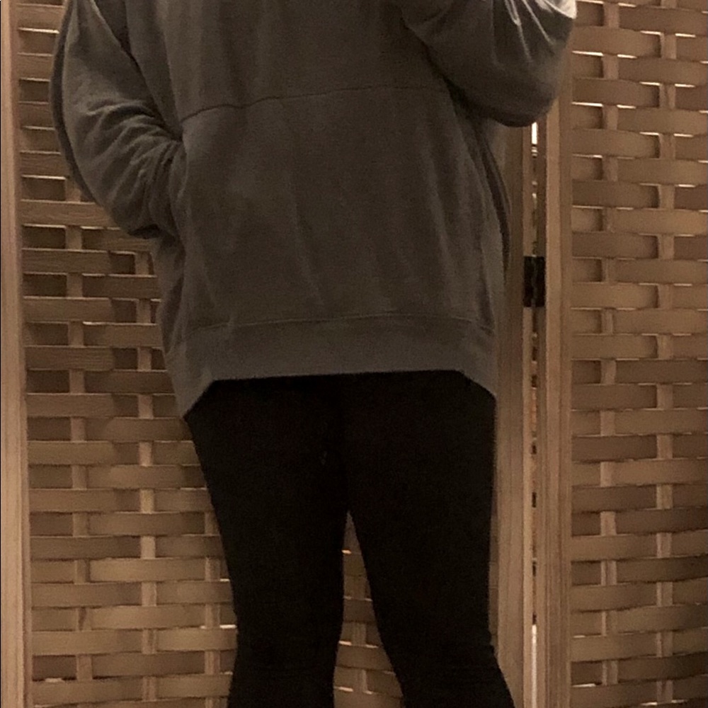 Gray Express Fleece Lined Sweatshirt